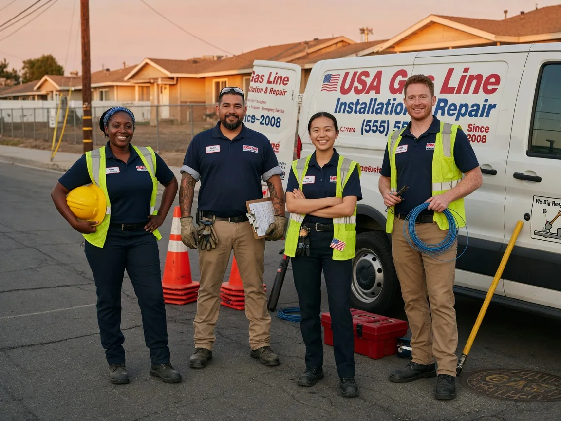 Gas Line Installation company in Braddyville, IA